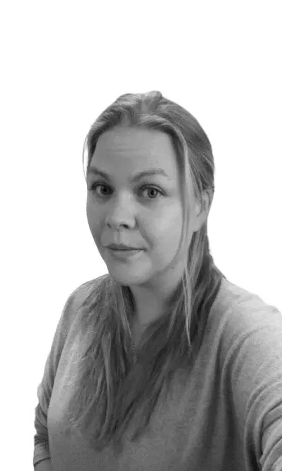 Porträtt av Nelly Österberg, projektör